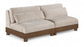 Turin - Chenille Fabric Upholstered Modular Sectional - Taupe