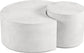 Imperia - Concrete Indoor / Outdoor Coffee Table - White