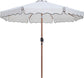 Amalfi - Patio Umbrella - Light Brown Base / Light Brown Pole