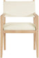 Avon - Vegan Leather Dining Arm Chair