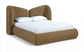 Elowen - Chenille Fabric Upholstered Bed