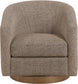 Modra - Performance Fabric Upholstered Swivel Accent Chair