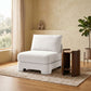 Hammond - Velvet Performance Fabric Upholstered Armless Chair