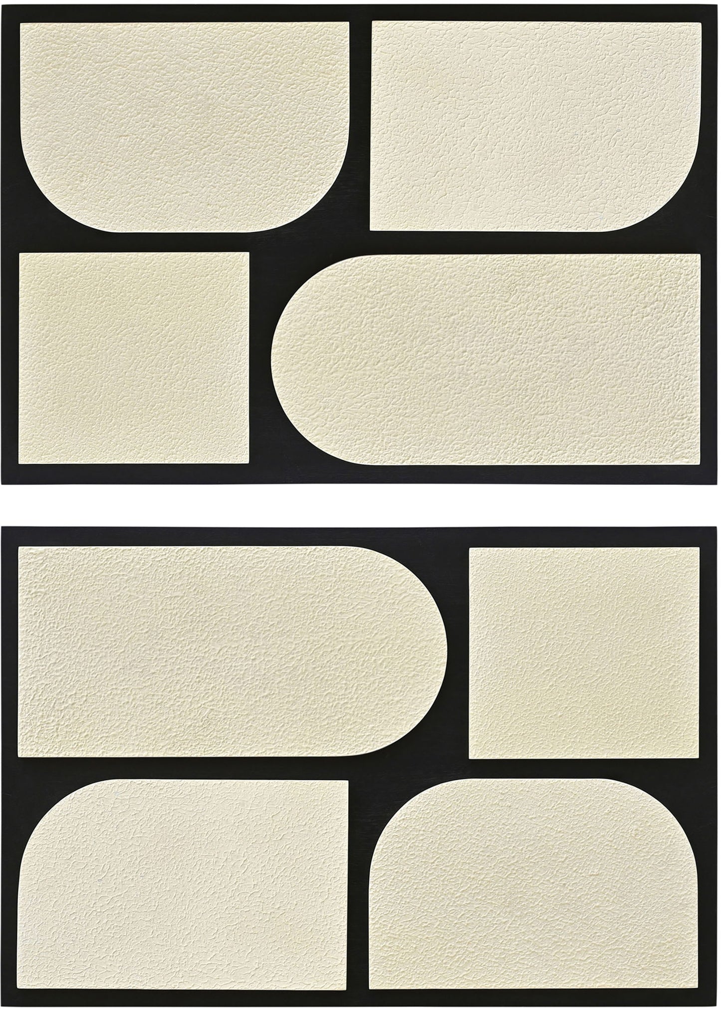 Icon - Mango Wood 2 Piece Wall Art