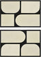 Icon - Mango Wood 2 Piece Wall Art