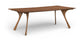 Glenwood - 86.75" Solid Wood And Walnut Veneer Dining Table - Brown