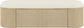 Velden - Upholstered Storage Bench With Stained Natural Base