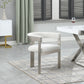 Romeo - Boucle Dining Chair With Silver Base (Set of 2)