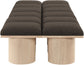 Pavilion - 12 Piece Modular Bench With Natural Base
