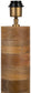 Orenda - Mango Wood Base And Linen Textured Fabric Shade Table Lamp - Travertine / Natural
