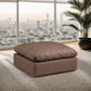 Comfy - Faux Leather Ottoman