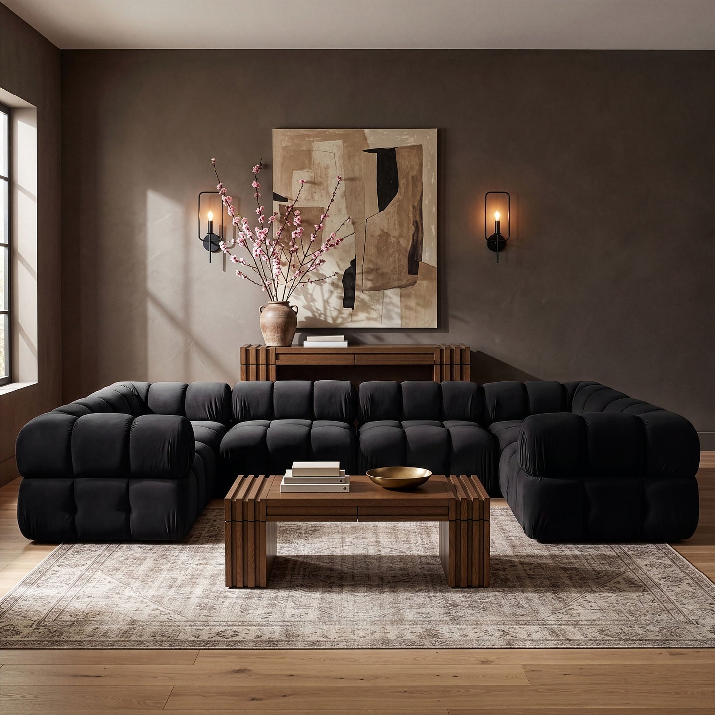 Orin - 6 Piece Modular Sectional (2 Modular Chairs, 4 Corner Chairs)