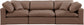 Comfy - Faux Leather Modular Sofa 3 Seats