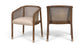 Sylvan - Vegan Leather Dining Chair (Set of 2) - Brown Frame