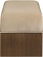 Sable - 52" Velvet Performance Fabric Upholstered Bench