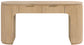 Astrid - Solid Wood And Oak Veneer Desk