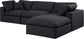 Comfy - 4 Piece Linen Fabric Modular Sectional With Chaise