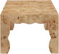 Vassa - Burl Veneer Coffee Table