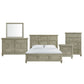Whit-Ash - Panel Bedroom Set