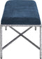 Valley - Bench With Silver Frame