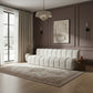 Arc - Boucle Fabric 3 Seats Modular Sofa