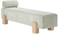 Edison - Bench - Light Brown Base