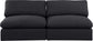 Comfy - Linen Modular Armless Sofa 2 Seats