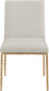 Reeves - Dining Side Chair (Set of 2) - Gold Base