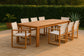 Tulum - Water Resistant Outdoor Patio Dining Arm Chair