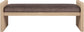 Sonia - Bench With Natural Base