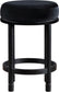 Monette - Counter Stool With Black Base
