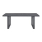 Playa - Dining Table - Dark Gray / Beige