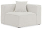 Cube - Linen Corner Chair
