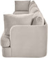 Hammond - Velvet Performance Fabric Upholstered 4 Piece Sofa