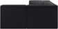 Rummi - Velvet Performance Fabric Upholstered 4 Piece Modular Sectional