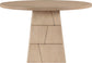 Tavio - 48" Oak Veneer And Solid Wood Dining Table