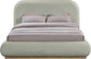Vaughn - Chenille Bed With Natural Base