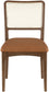 Atrium - Upholstered Seat Dining Chair With Brushed Brown Base (Set of 2)