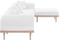 Laguna - 5 Piece 106.5" Upholstered Outdoor Patio Modular Sectional