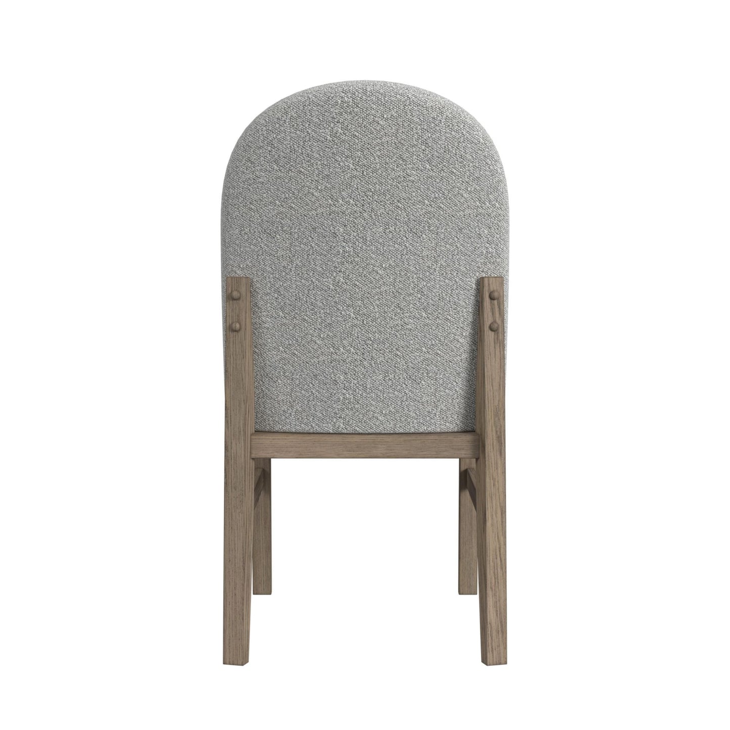 Portland - Round Back Side Chair (Set of 2) - Gray