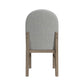 Portland - Round Back Side Chair (Set of 2) - Gray