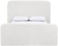 Fira - Chenille Fabric Upholstered Bed