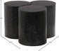 Dimple - 3 Piece Modular Coffee Table - Terazzo Finish