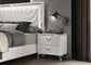 B119 - Nightstand - White