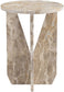Alba - Genuine Marble End / Side Table