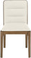 Ellis - Vegan Leather Upholstered Dining Chair (Set of 2) - Brown Base
