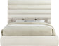 Adam - Chenille Fabric Bed With 70.5" Headboard