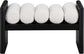 Waverly - Bench With Black Frame
