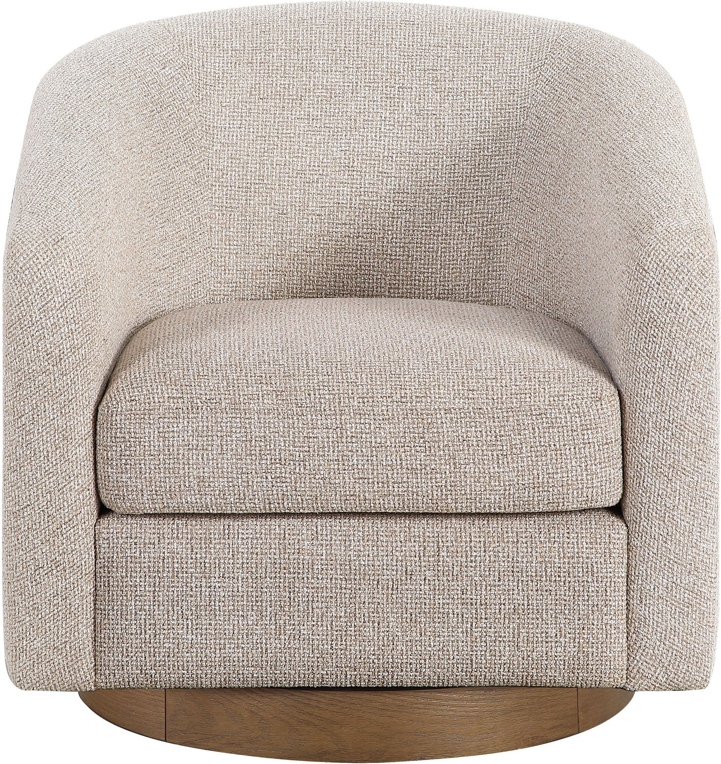 Modra - Performance Fabric Upholstered Swivel Accent Chair