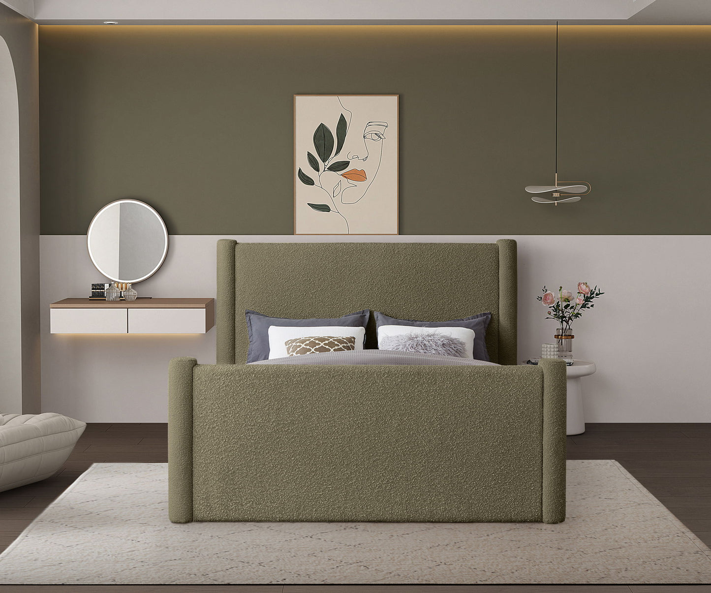 Elias - Boucle Bed
